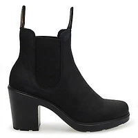 Women's 2460 Series Nubuck High Heel Boot - Black