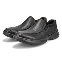 Men's Bradley Step Casual Slip On Loafer - Black