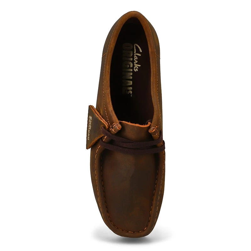 Chaussure  lacets dcontracte WALLABEE, cire d'a