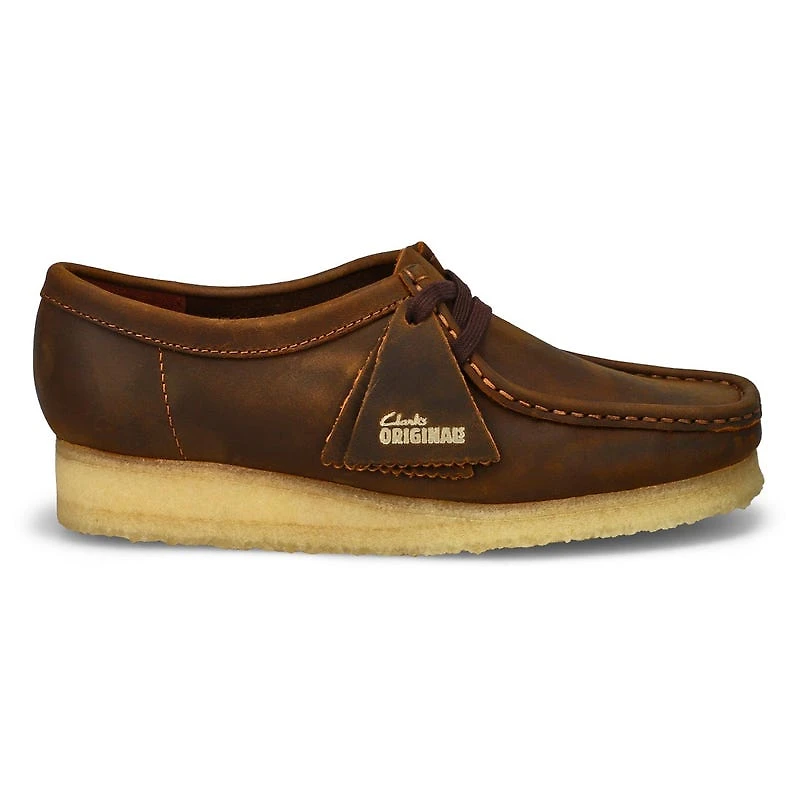 Women's Wallabee Casual Lace Up Shoe - Beeswax