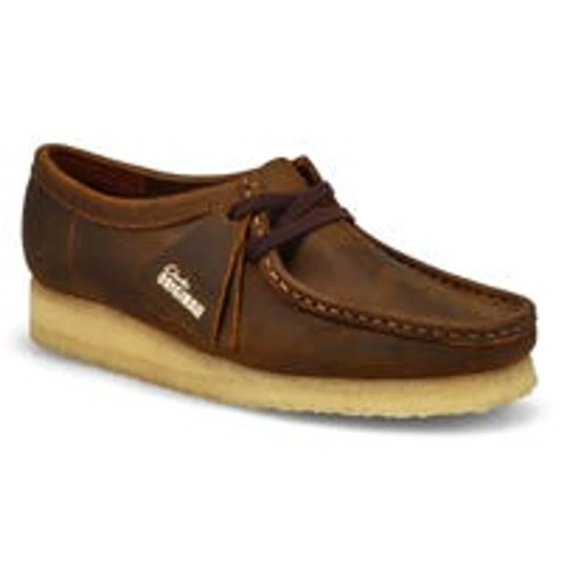 Chaussure  lacets dcontracte WALLABEE, cire d'a