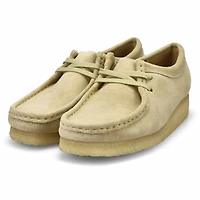Women's Wallabee Casual Lace Up Shoe - Beeswax