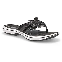 Women's Brinkley Thong Sandal - Black