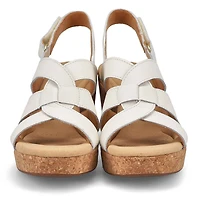 Women's Giselle Beach Wedge Sandal- White