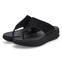 Women's Drift Jaunt Platform Thong Sandal - Black