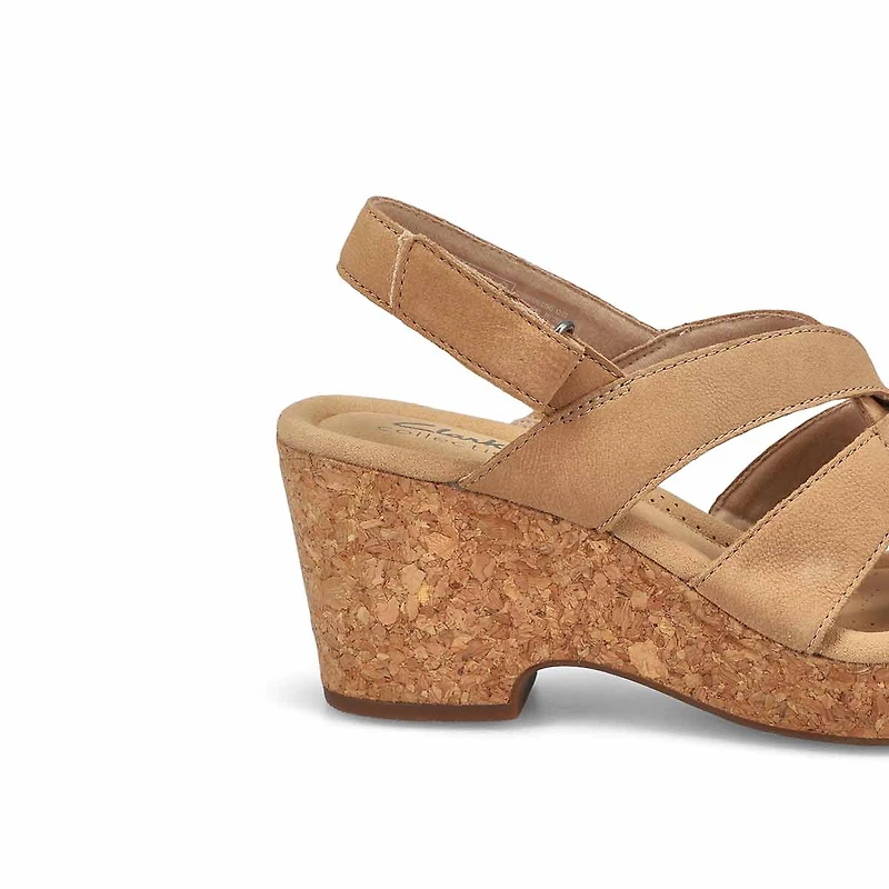 Women's Giselle Beach Wedge Sandal- White