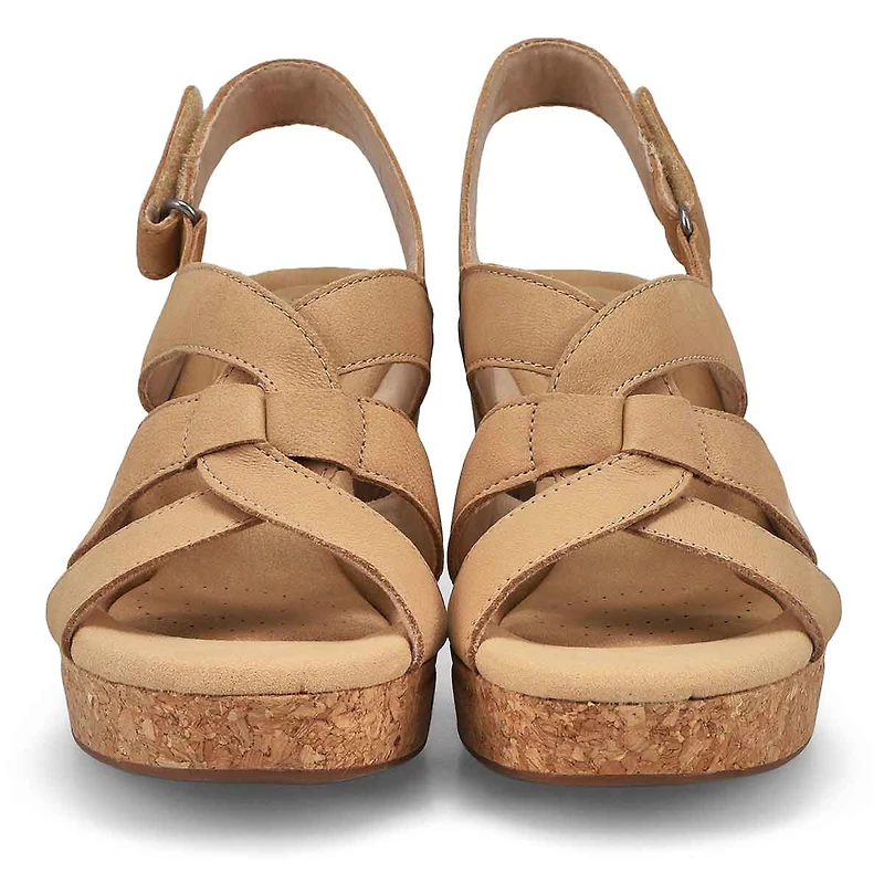 Women's Giselle Beach Wedge Sandal- White