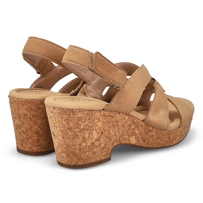 Women's Giselle Beach Wedge Sandal- White