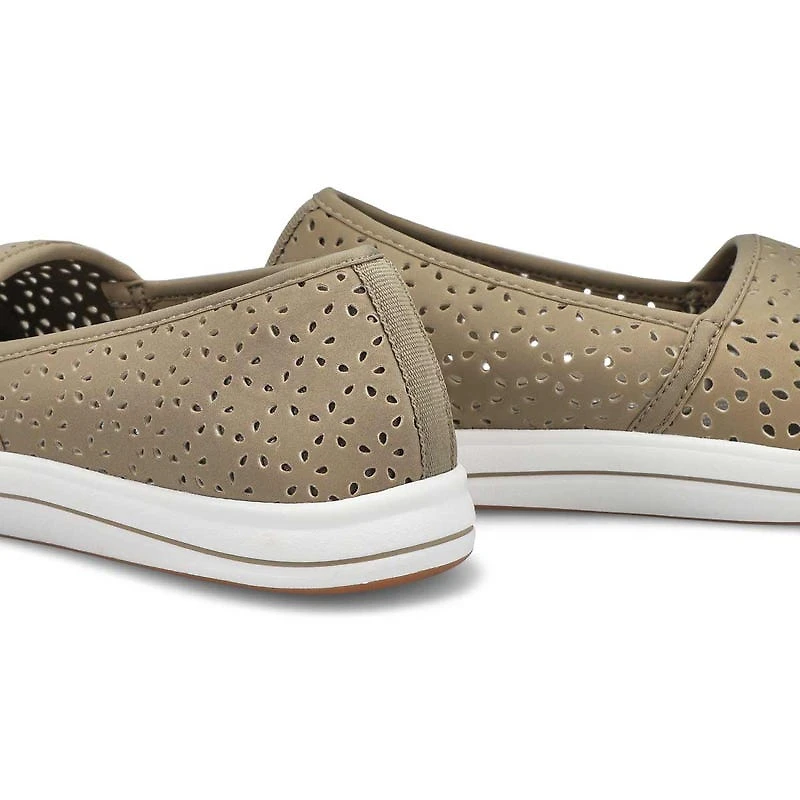 Women's Breeze Emily Slip On Casual Shoe - Olive