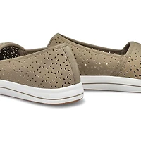 Women's Breeze Emily Slip On Casual Shoe - Olive