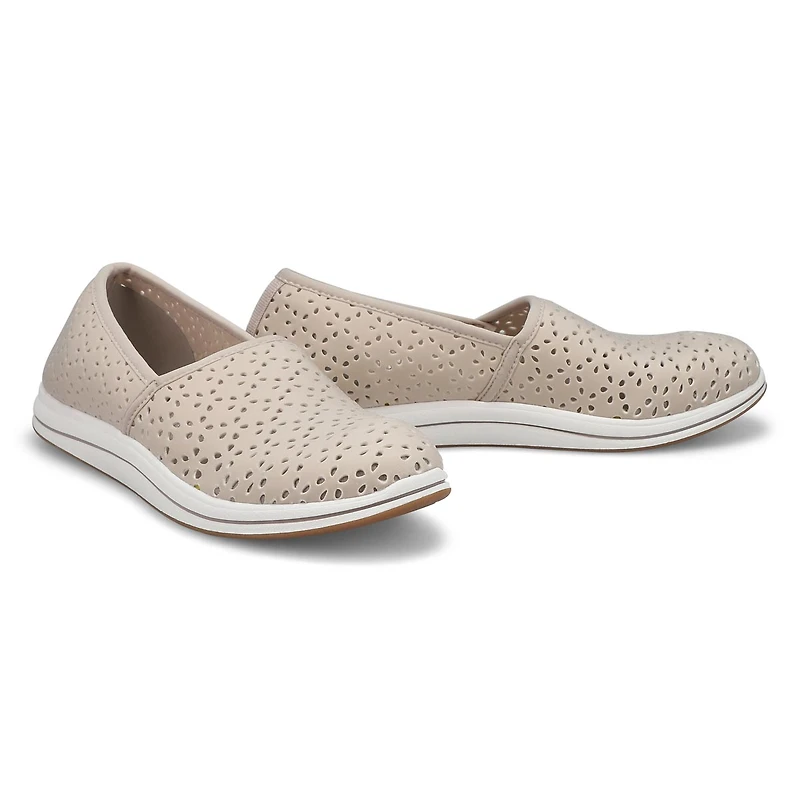 Women's Breeze Emily Slip On Casual Shoe - Olive