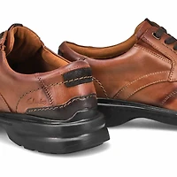 Men's Gessler Lace Up Wide Casual Oxford - Black