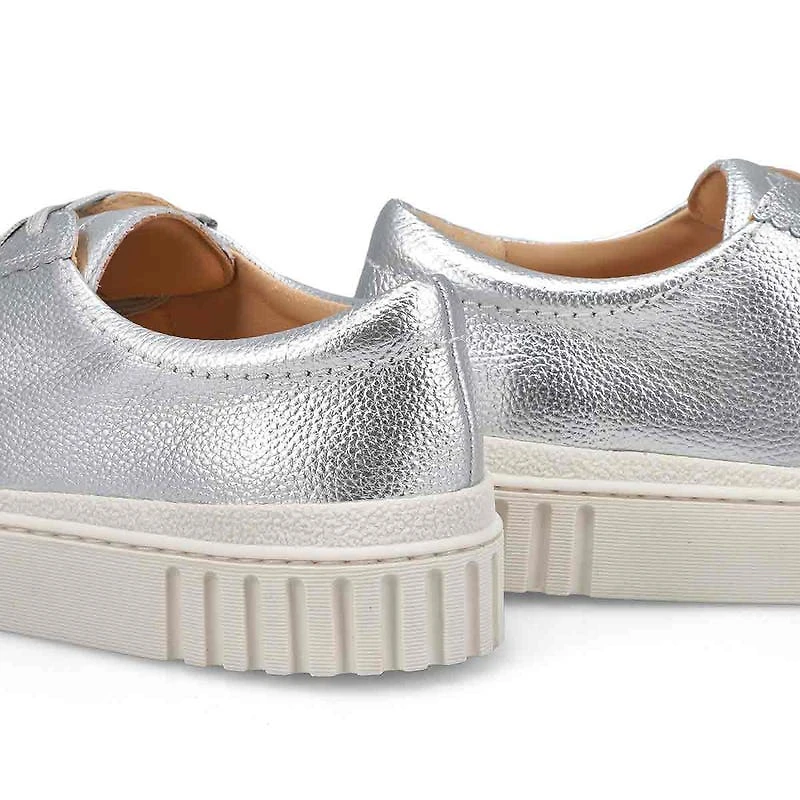 Women's Mayhill Walk Lace Up Sneaker - Silver Meta