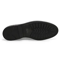 Men's Aldwin Step Leather Slip On Dress Shoe - Bla
