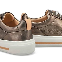 Women's Hollyhock Walk Lace Up Sneaker - Gold Meta