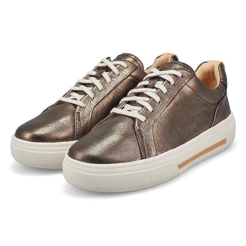 Women's Hollyhock Walk Lace Up Sneaker - Gold Meta