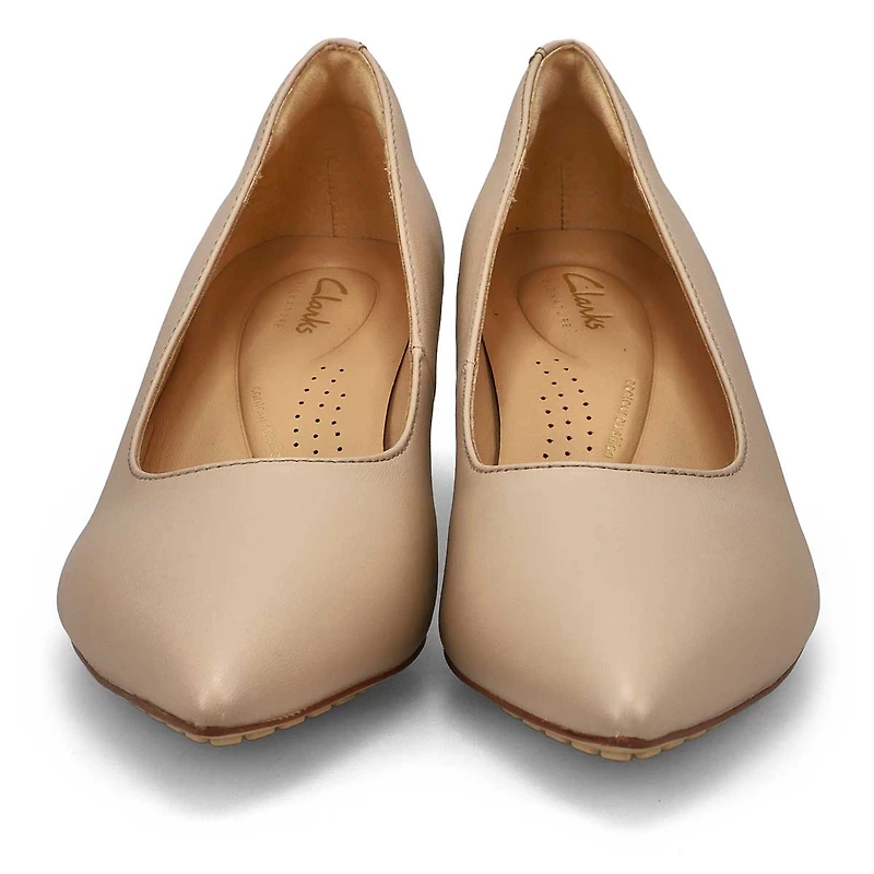 Women's Adela Court Leather Dress Heel