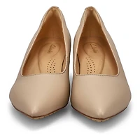 Women's Adela Court Leather Dress Heel