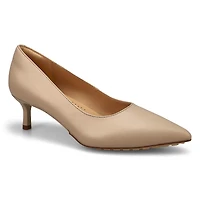 Women's Adela Court Leather Dress Heel