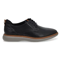 Men's Brantin Plain Wide Lace Up Oxford - Black