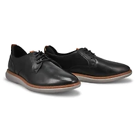 Men's Brantin Plain Wide Lace Up Oxford - Black
