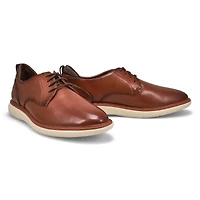 Men's Brantin Plain Wide Lace Up Oxford - Black