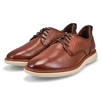 Men's Brantin Plain Wide Lace Up Oxford - Black