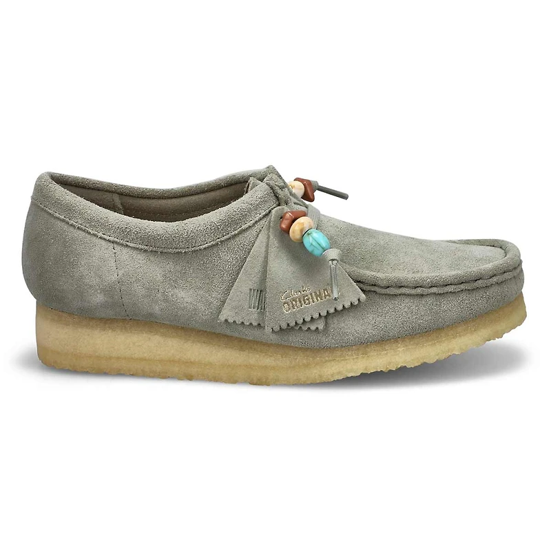 Women's Wallabee Casual Lace Up Shoe - Beeswax