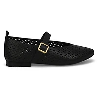 Women's Fawna Jane Leather Maryjane Dress Flat