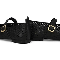 Women's Fawna Jane Leather Maryjane Dress Flat
