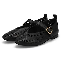 Women's Fawna Jane Leather Maryjane Dress Flat