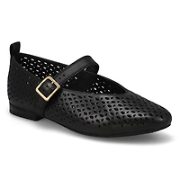 Women's Fawna Jane Leather Maryjane Dress Flat