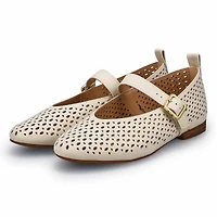 Women's Fawna Jane Leather Maryjane Dress Flat