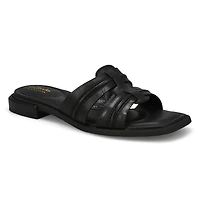 Women's Ariany Mule Leather Casual Slide Sandal