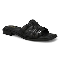 Women's Ariany Mule Leather Casual Slide Sandal
