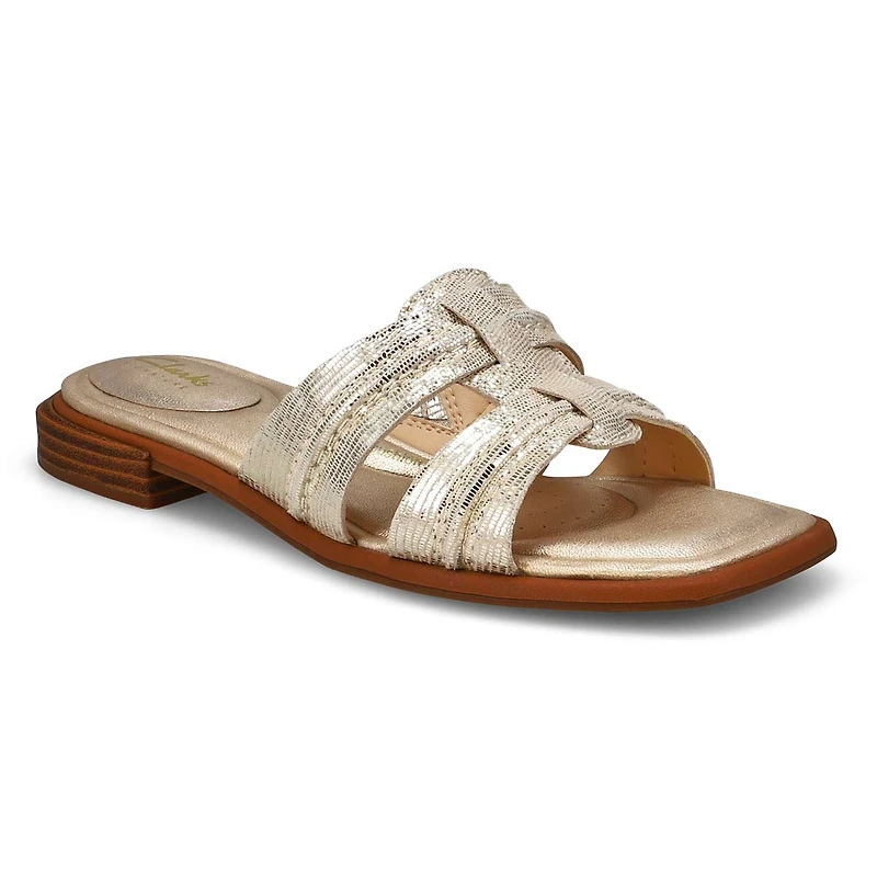 Sandale à enfiler en cuir ARIANY MULE, noir, femme