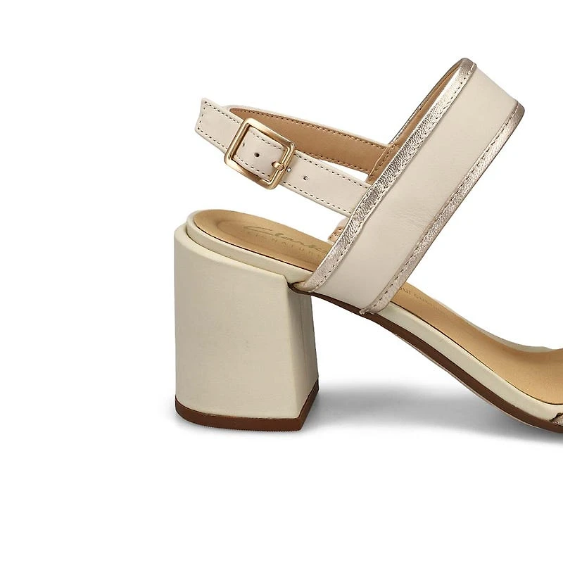 Women's  Ezoria Sling Heeled Sandal - Cream Multi