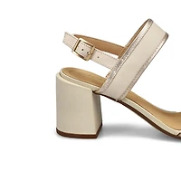 Women's  Ezoria Sling Heeled Sandal - Cream Multi