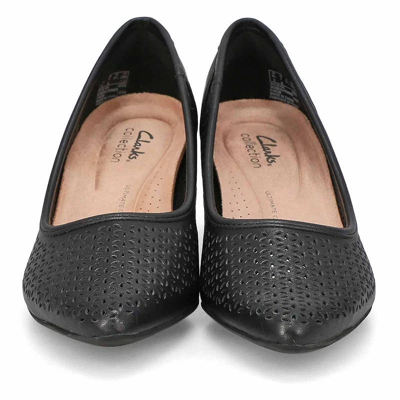 Women's Kepley Sky Leather Dress Heel - Black