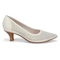 Women's  Kepley Sky Leather Dress Heel - Black