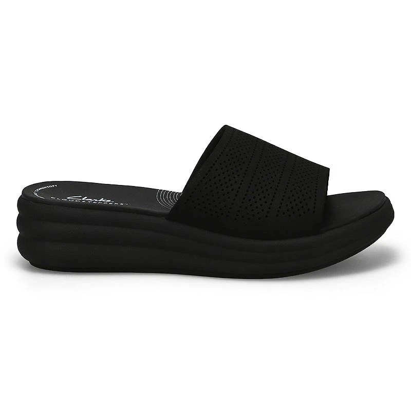 Women's Drift Twist Platform Slide Wide Sandal
