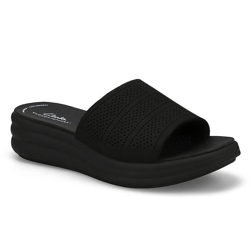 Women's Drift Twist Platform Slide Wide Sandal