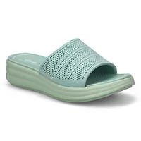 Women's Drift Twist Platform Slide Wide Sandal