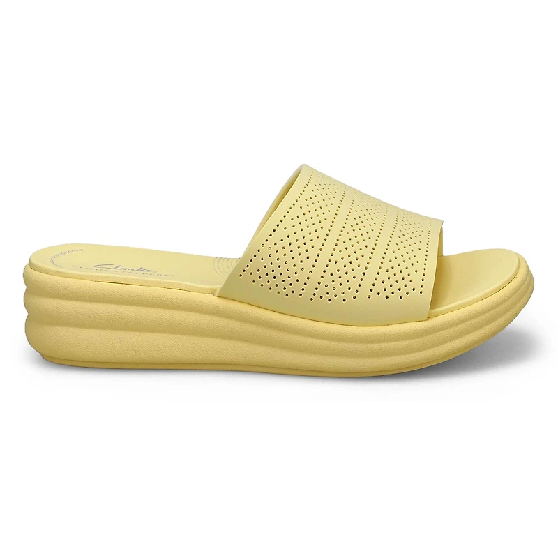 Women's Drift Twist Platform Slide Wide Sandal