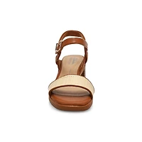 Women's Jaylan Ray Leather Dress Sandal - Natural