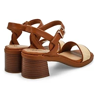 Women's Jaylan Ray Leather Dress Sandal - Natural