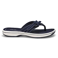 Women's Breeze Opal Thong Sandal - Navy