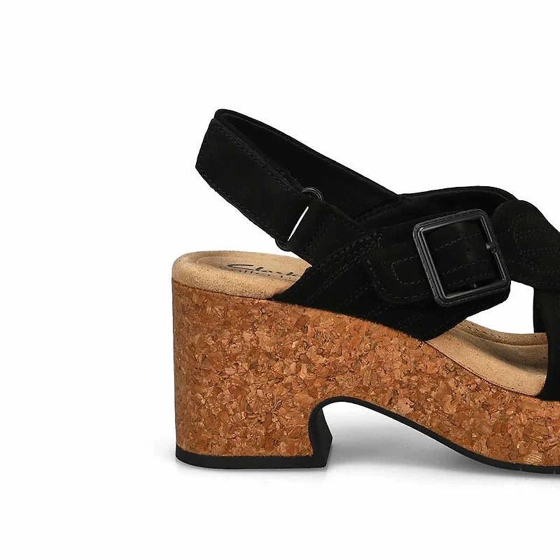 Women's Nerisa West Casual Wedge Sandal - Black