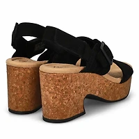 Women's  Nerisa West Casual Wedge Sandal - Black