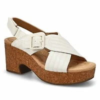 Sandale compense dcontracte NERISA WEST, noir,